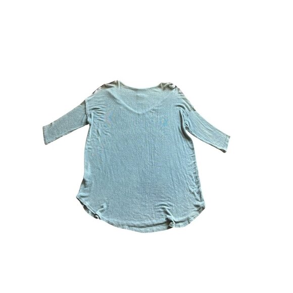 Free People Women's Multi Blue Top - Picture 3 of 8